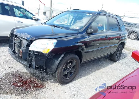 2010 Kia Sportage Lx V6 z USA, uszkodzony, nr VIN KNDKGCA33A7708606